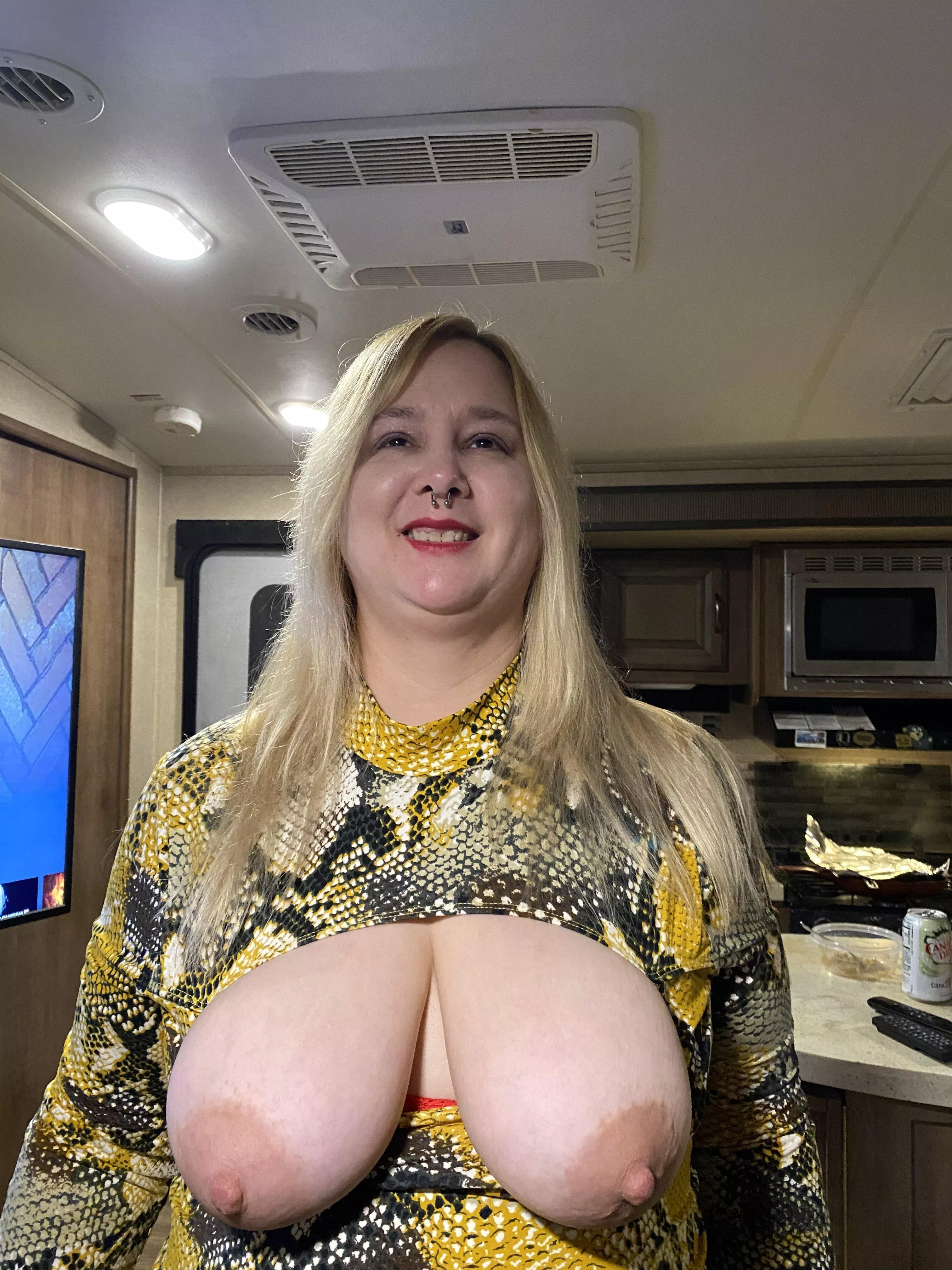 Sorry, my tits fell out