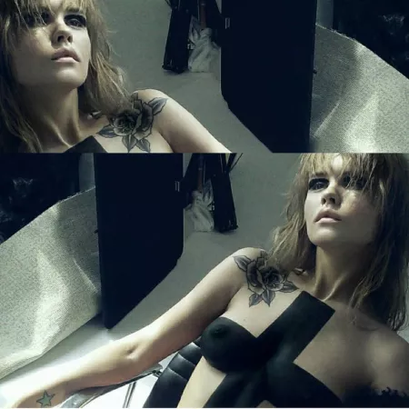 Sort of a Daryl Hannah in Blade Runner vibe, and boobs, still working on finding more context for the images.