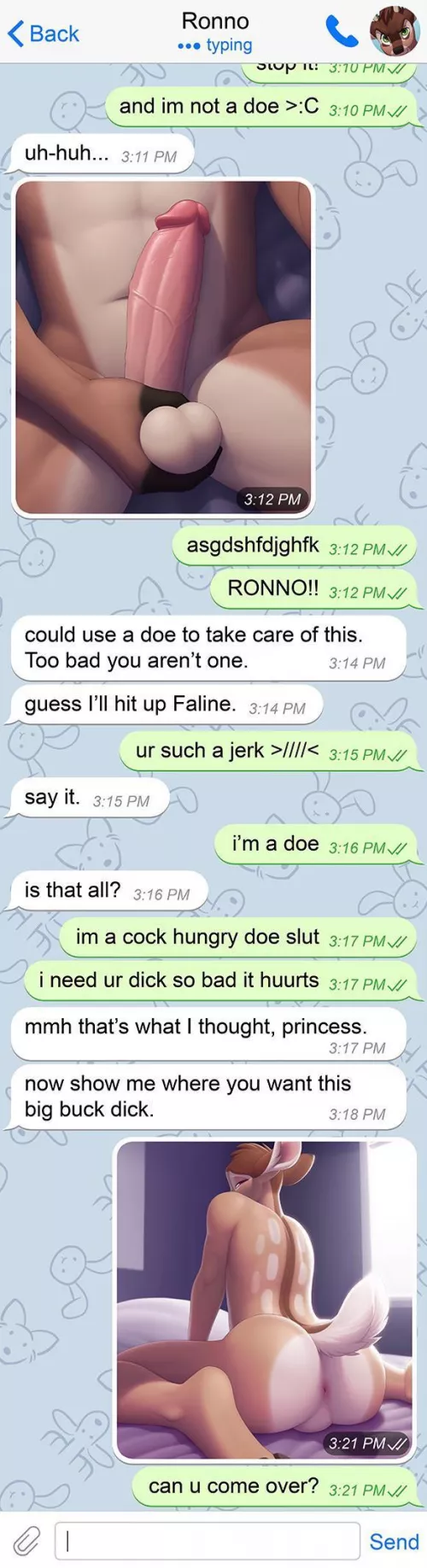 Sounds like something a doe would say... (SigmaX)