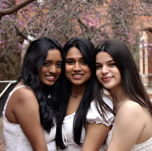 South Asian sorority girls. 