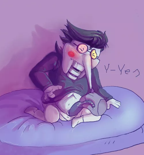 [[Spamton] 's sensitive cock by me]