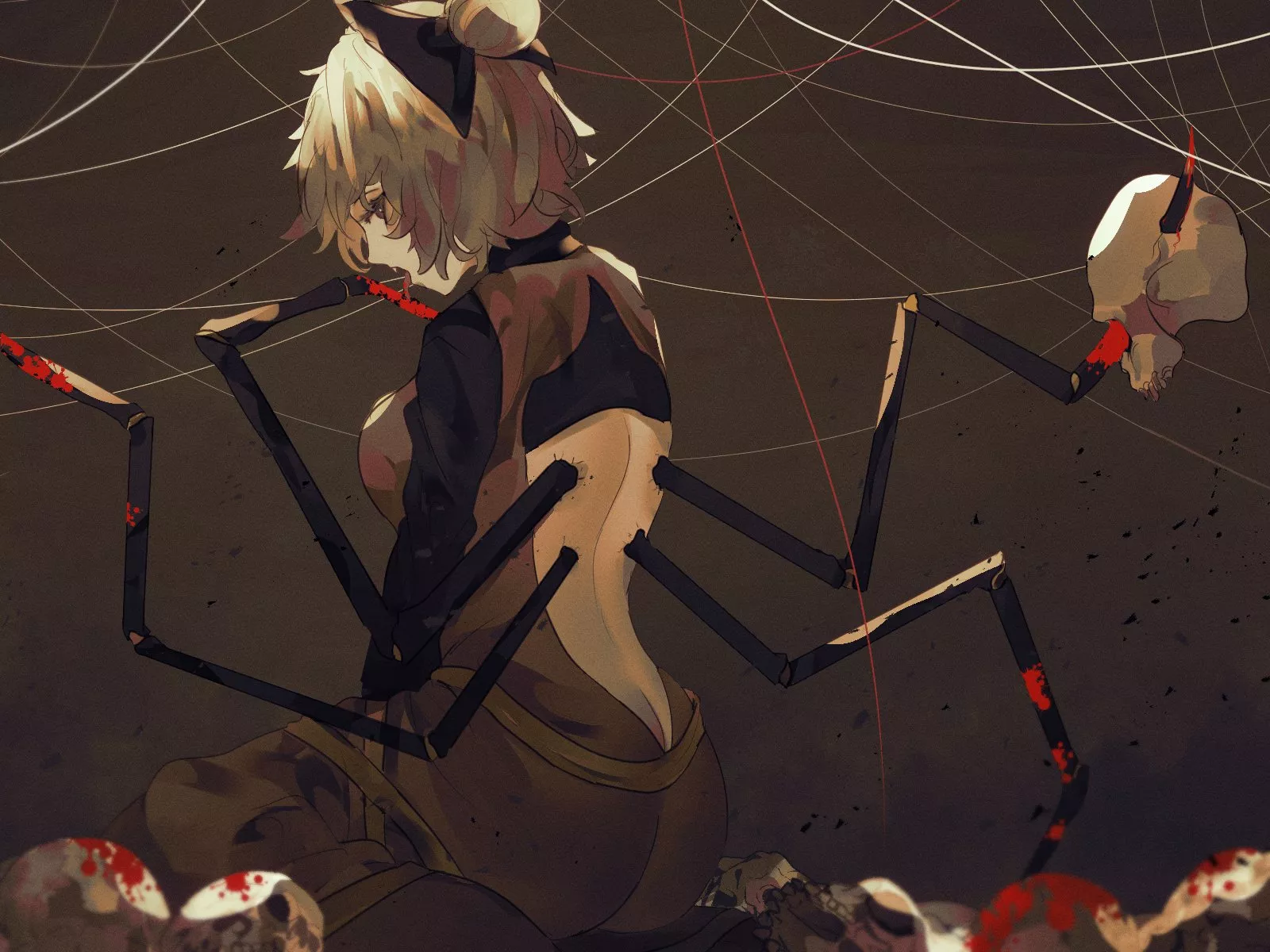 Spidergirl after a meal (Naufeldreamer) Spidergirl after a meal (Naufeldreamer)