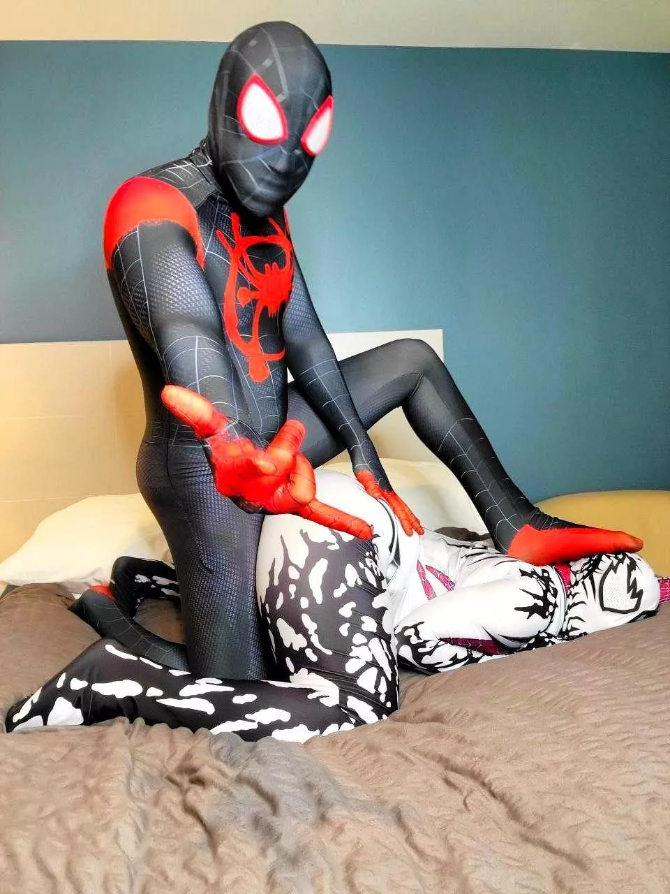 Spiderman nude