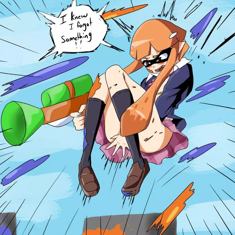 Splatoon gets messy sometimes Splatoon gets messy sometimes