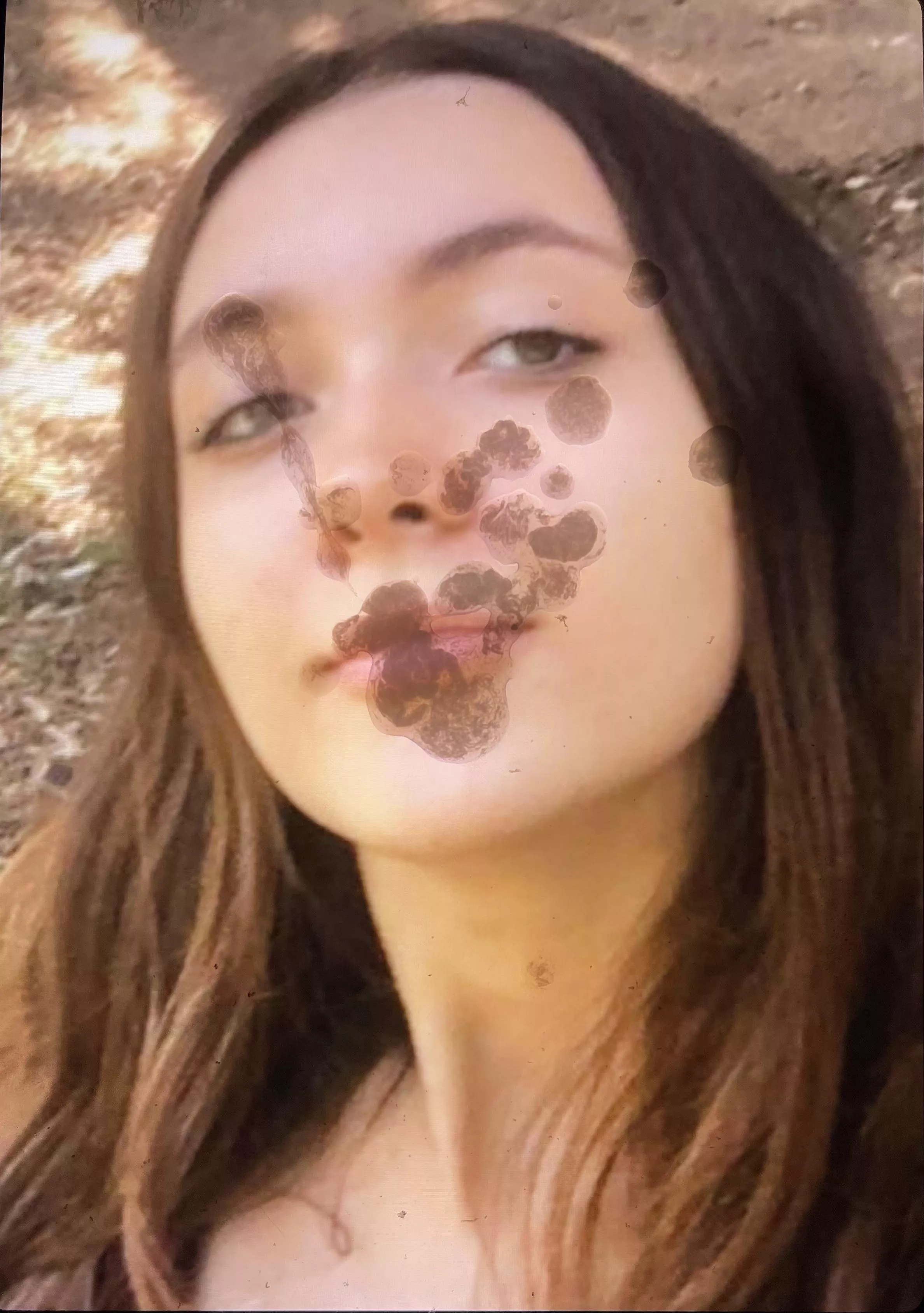 splattered splattered