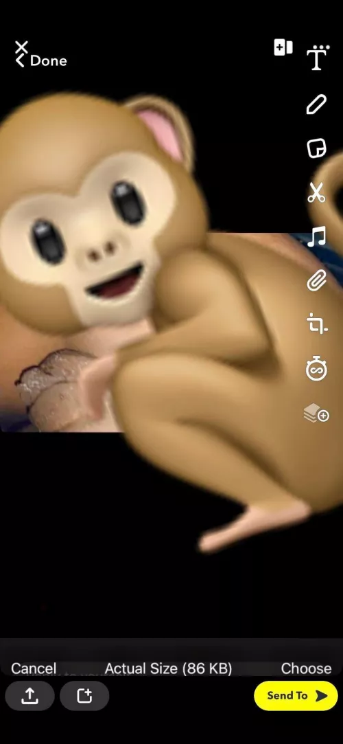 Spook cunt ready to babysit some white superior babies🐒💦