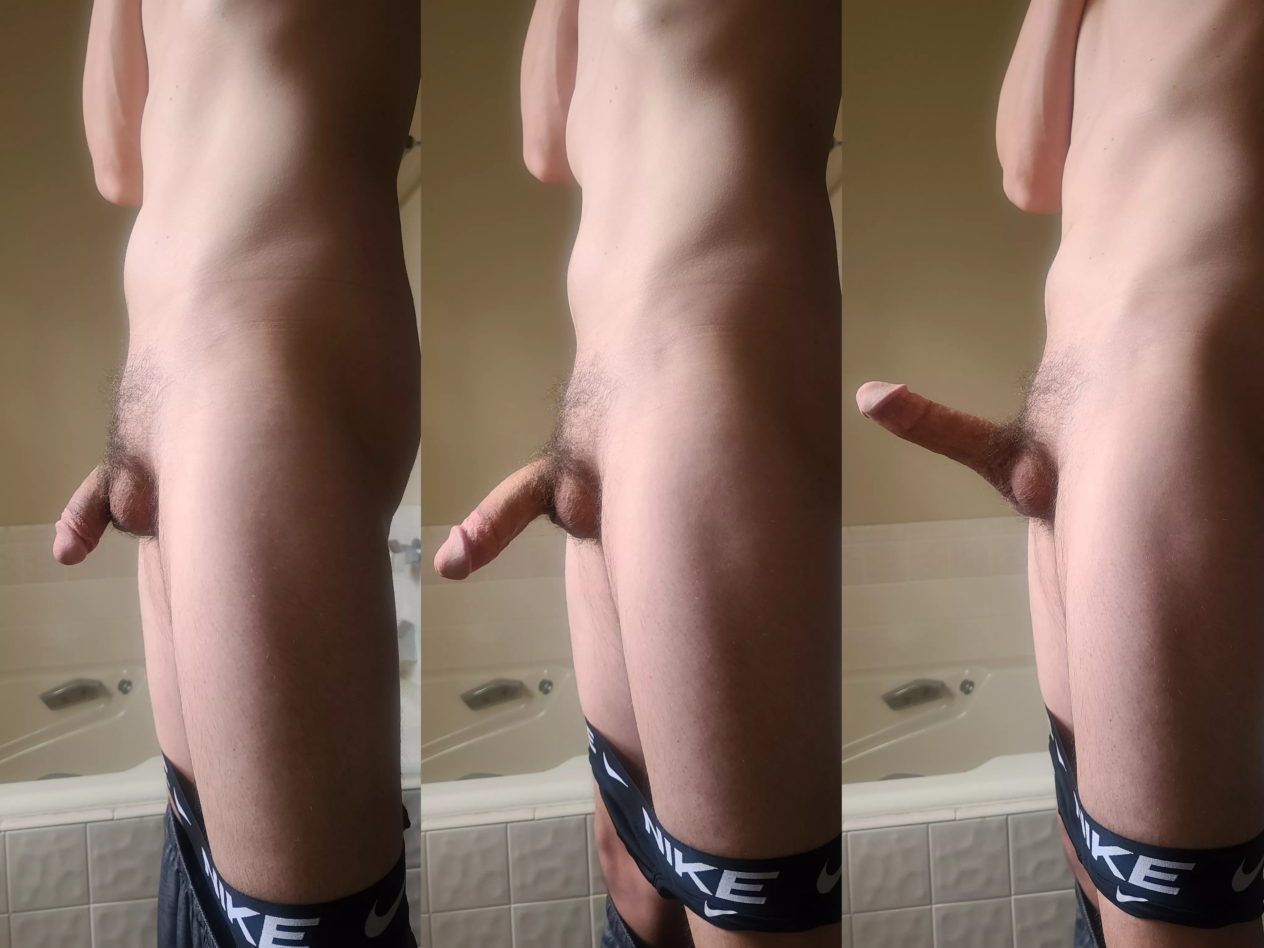 Stages of a boner Stages of a boner