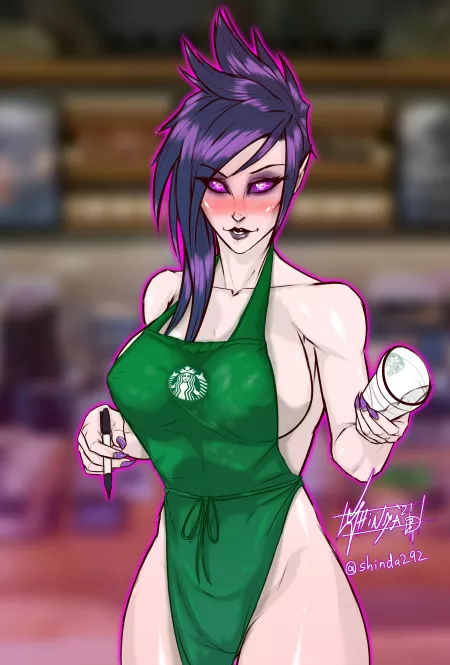 Starbucks Morgana 😳 (Shinda292) Starbucks Morgana 😳 (Shinda292)