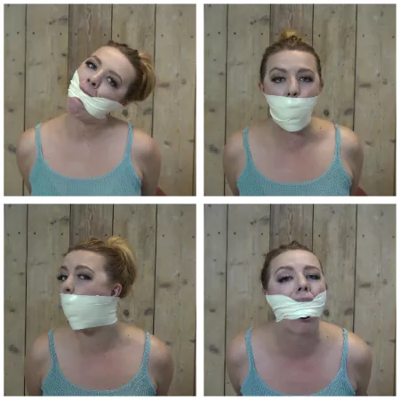 Stardust - Microfoam Tape Gagged ( GagAttack.nl )