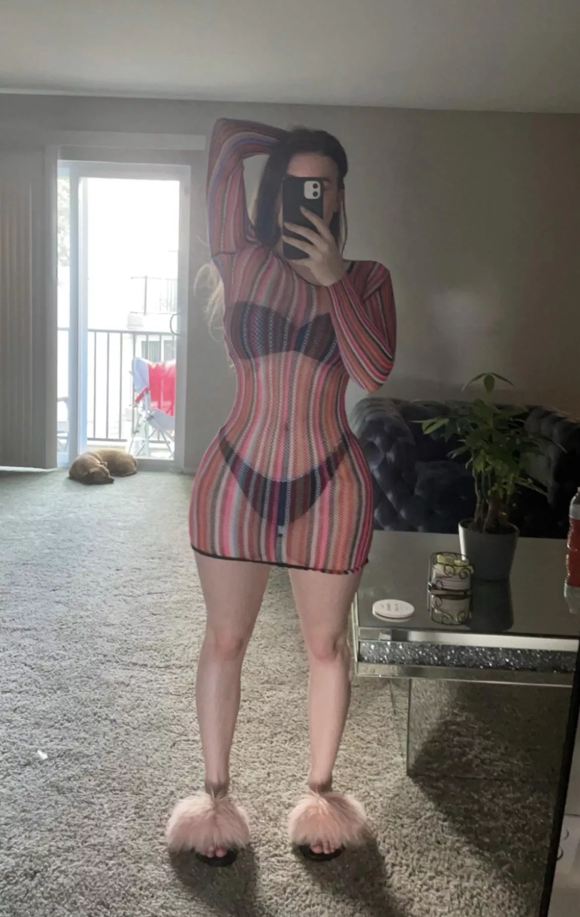 Staring at your dress cus it’s see through Staring at your dress cus it’s see through