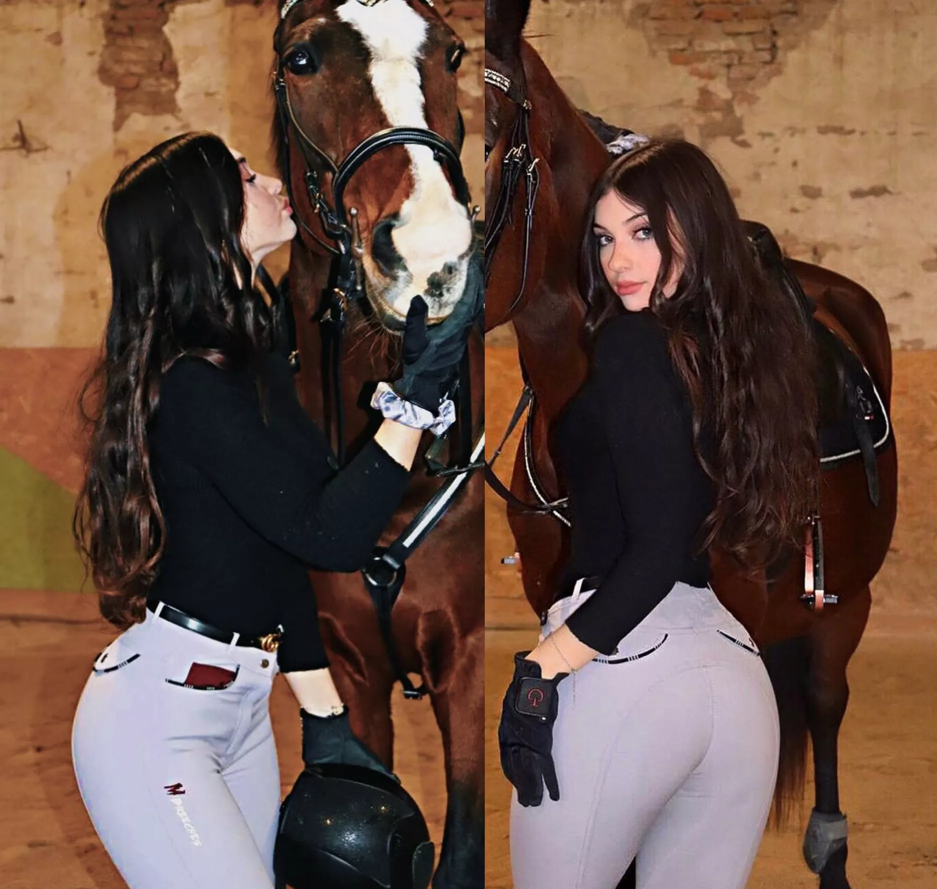 Start your week off jealous of a horse. Do jockey breeches count here?