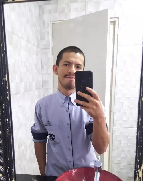 Started cutting my own hair at home an let grow a little mustache and some beard haha. What you guys think? Started cutting my own hair at home an let grow a little mustache and some beard haha. What you guys think?