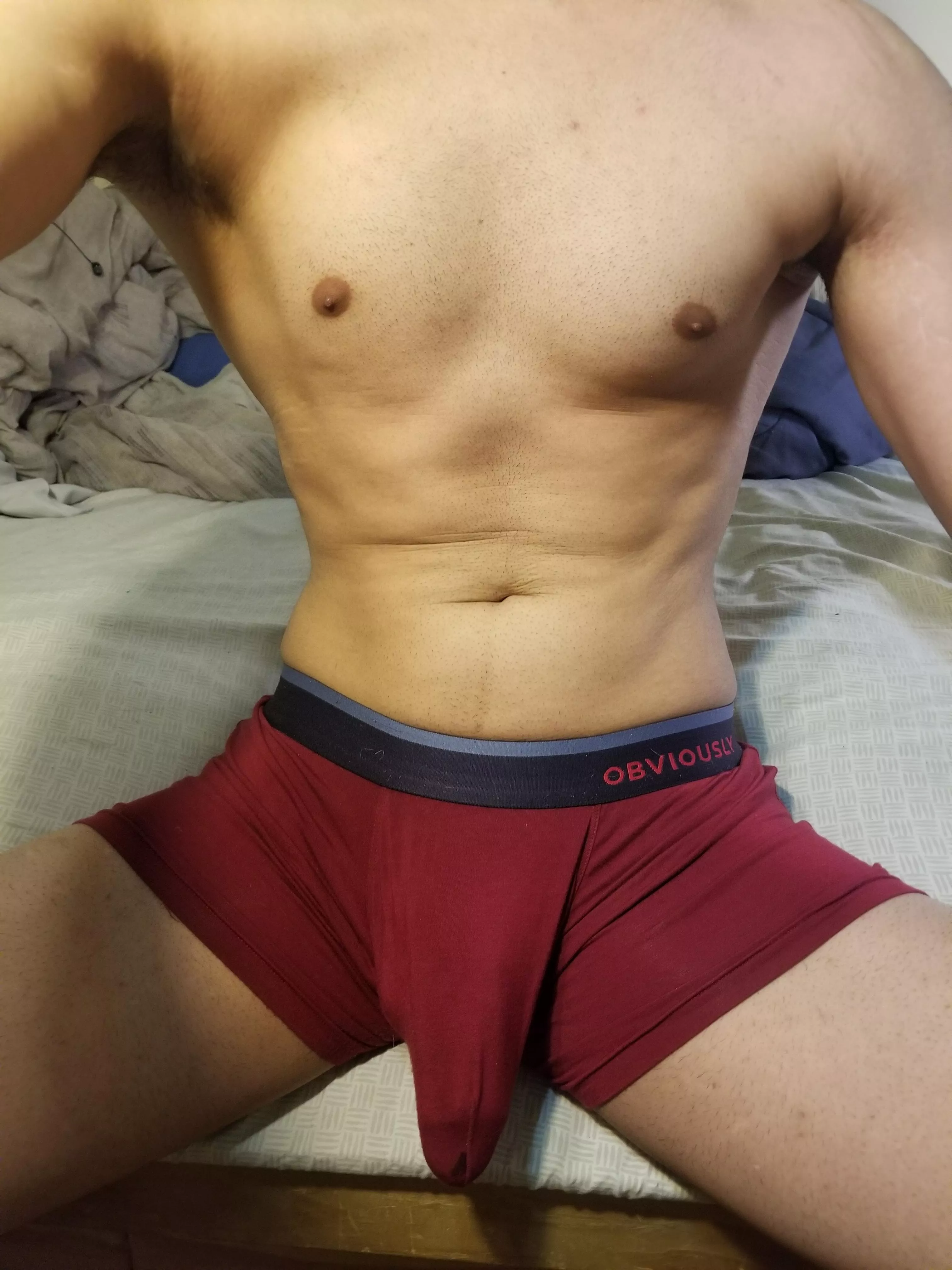 Started leaking precum. Wanna taste?