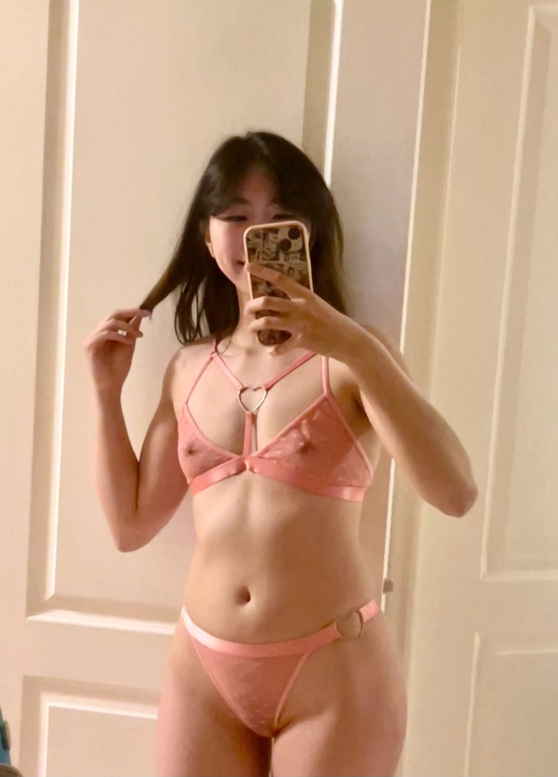 Starting a new year with my favourite lingerie set 💗