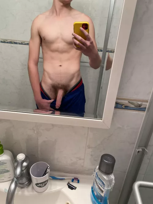 Stiff as a board after seeing baddies at the gym