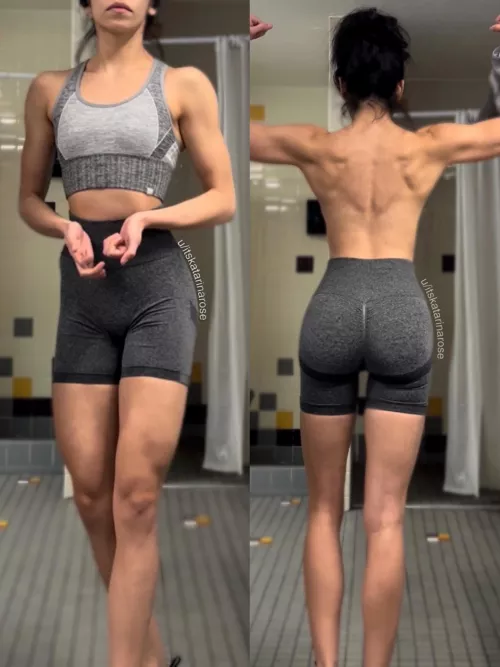 still lean after gaining 5 lbs 🙊