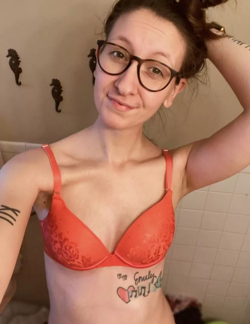 Still partially clothed here 😜 check out my OF for more