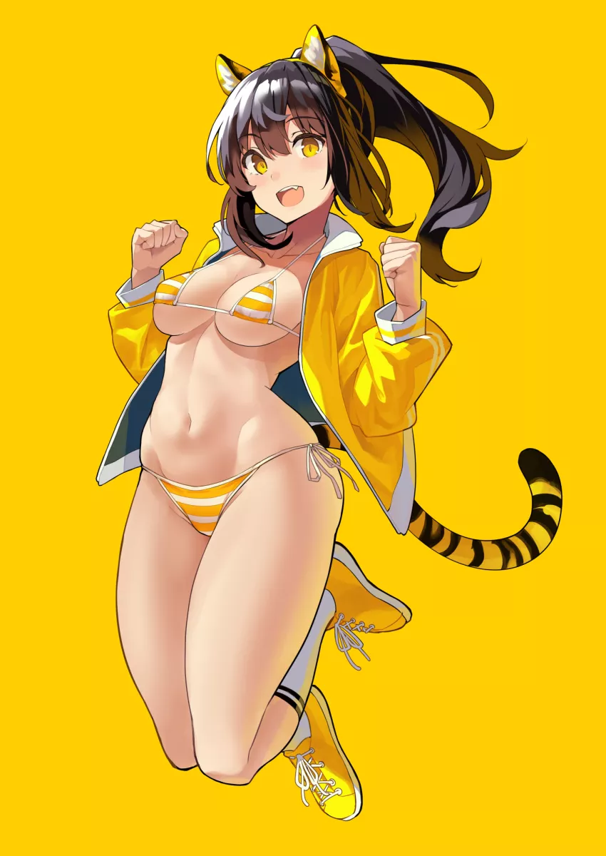 Still the time for tigers. [Original]