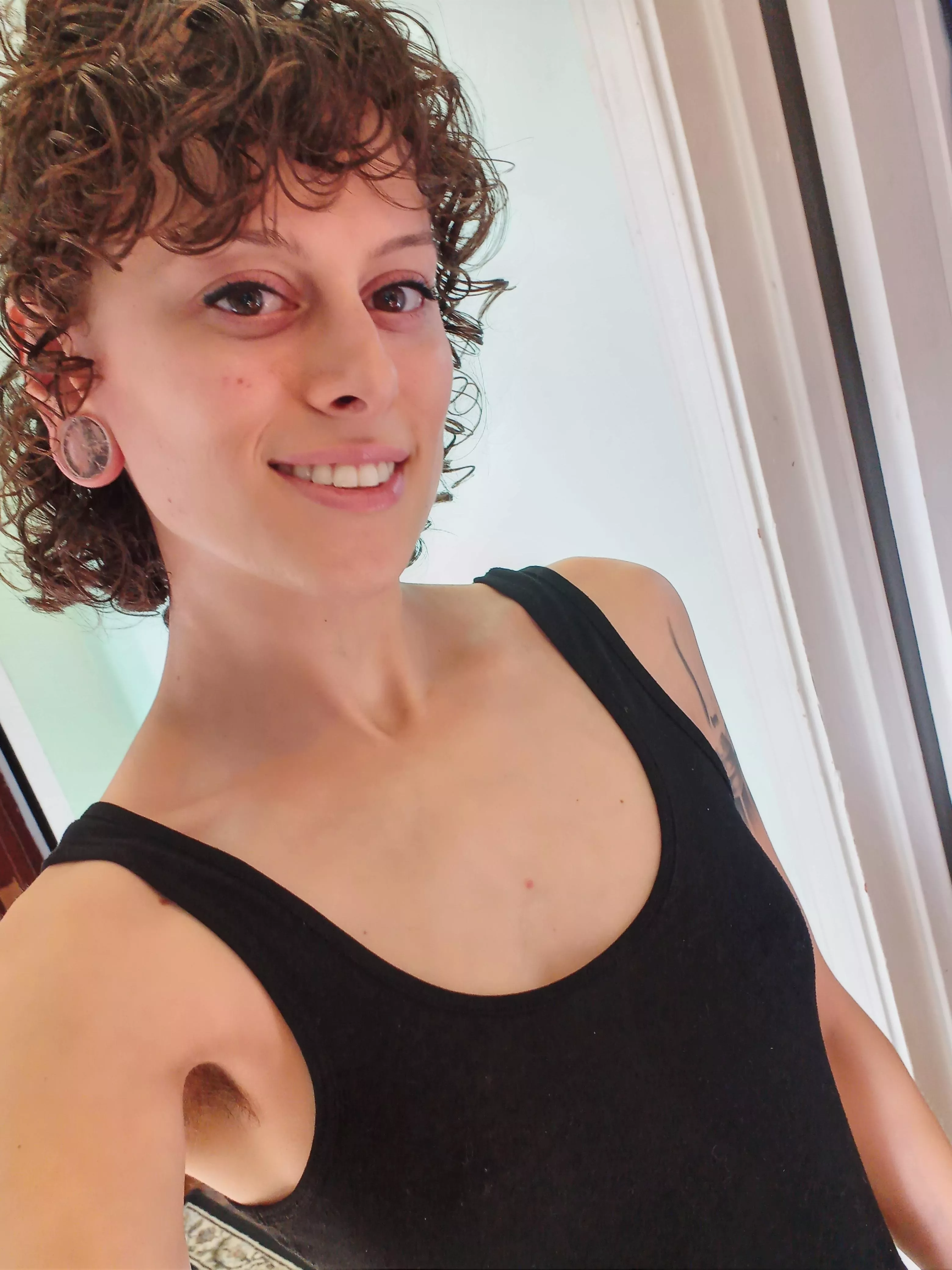 Still working on embracing my curls Still working on embracing my curls