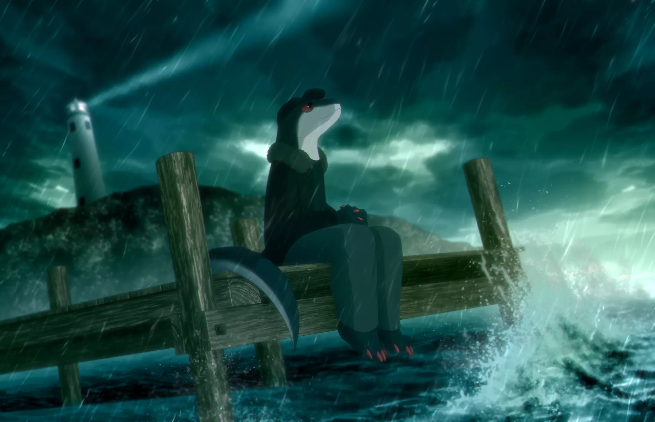 Stormy Sea (art by me @Sancosity on Twitter)