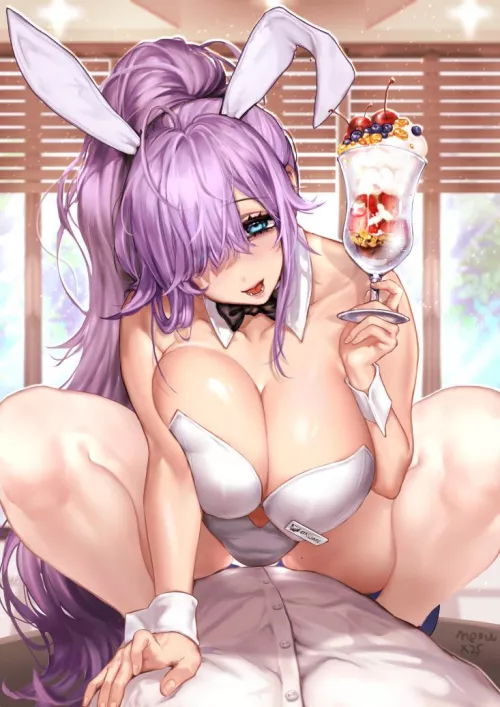 Straddling Bunny [Original]