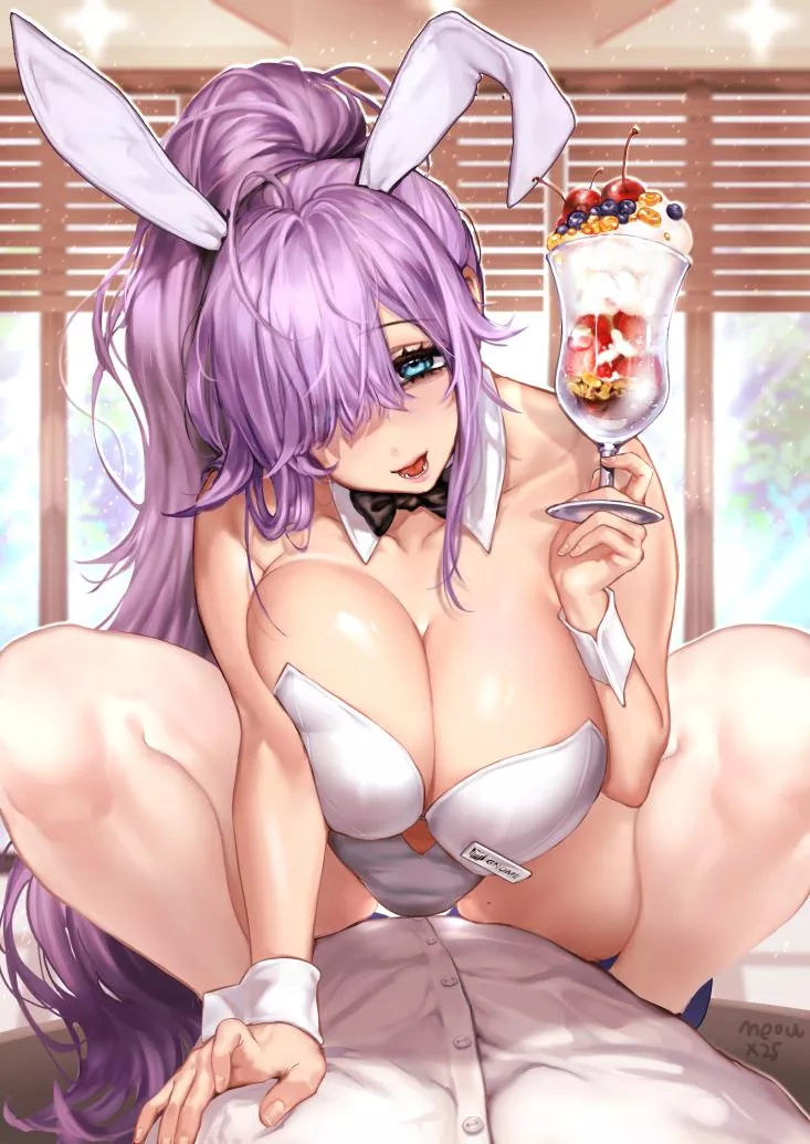 Straddling Bunny [Original]