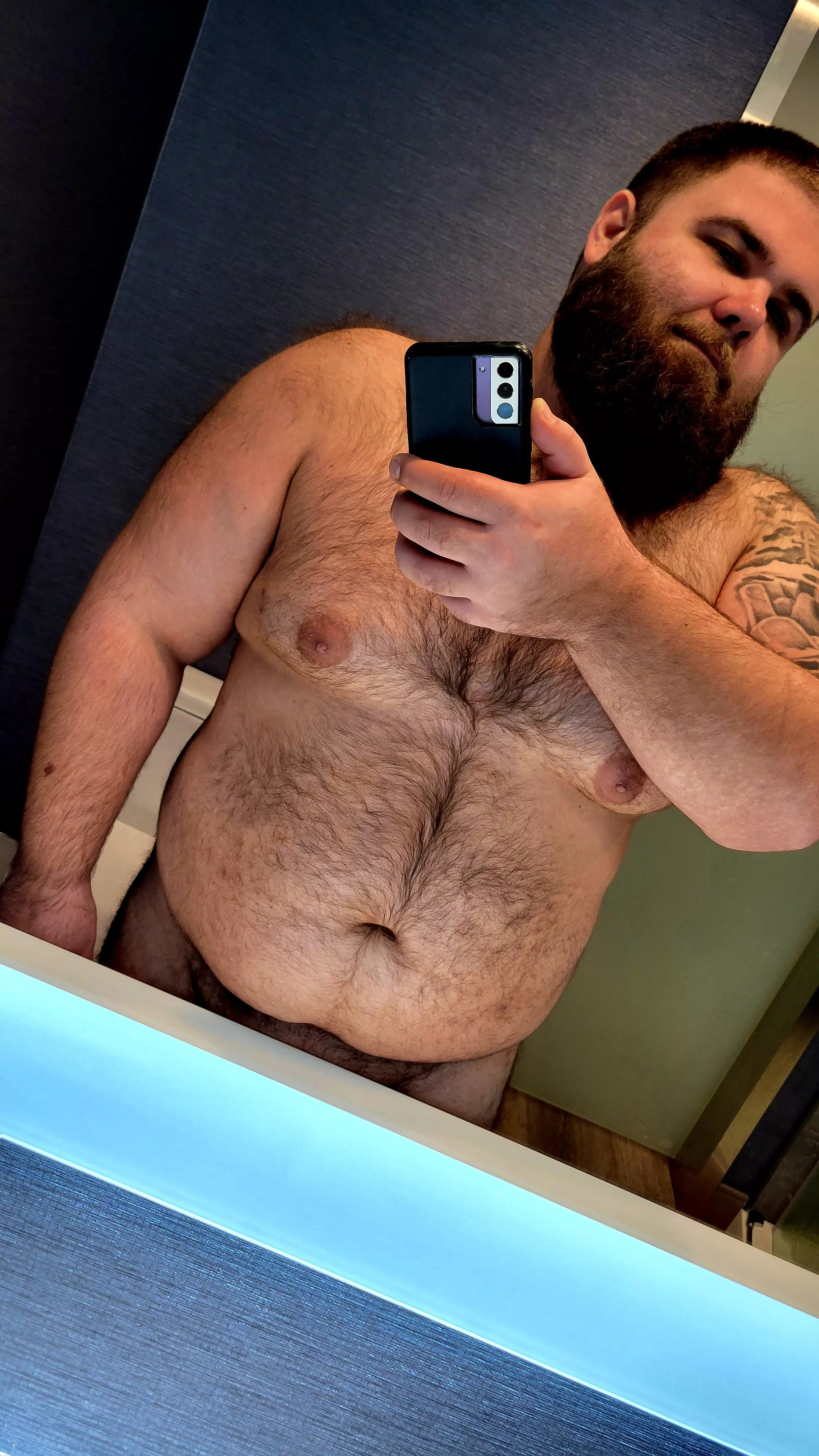 Straight. Getting ready for tonight's activities. Happy new year!