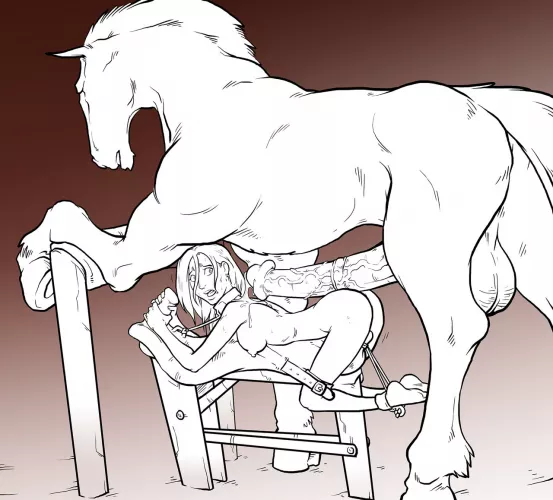 Strapped to Breeding Mount [sparrow]