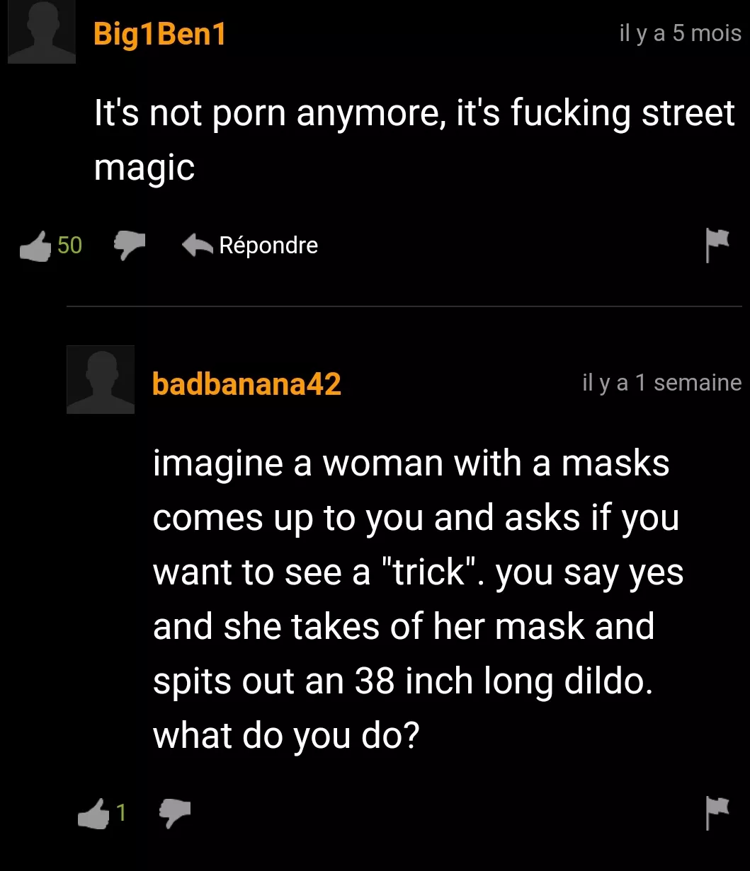 Street magic trick Street magic trick