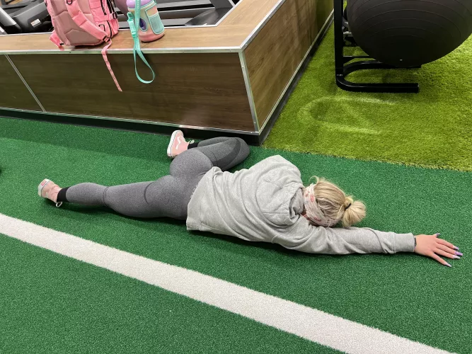Stretching out 😈