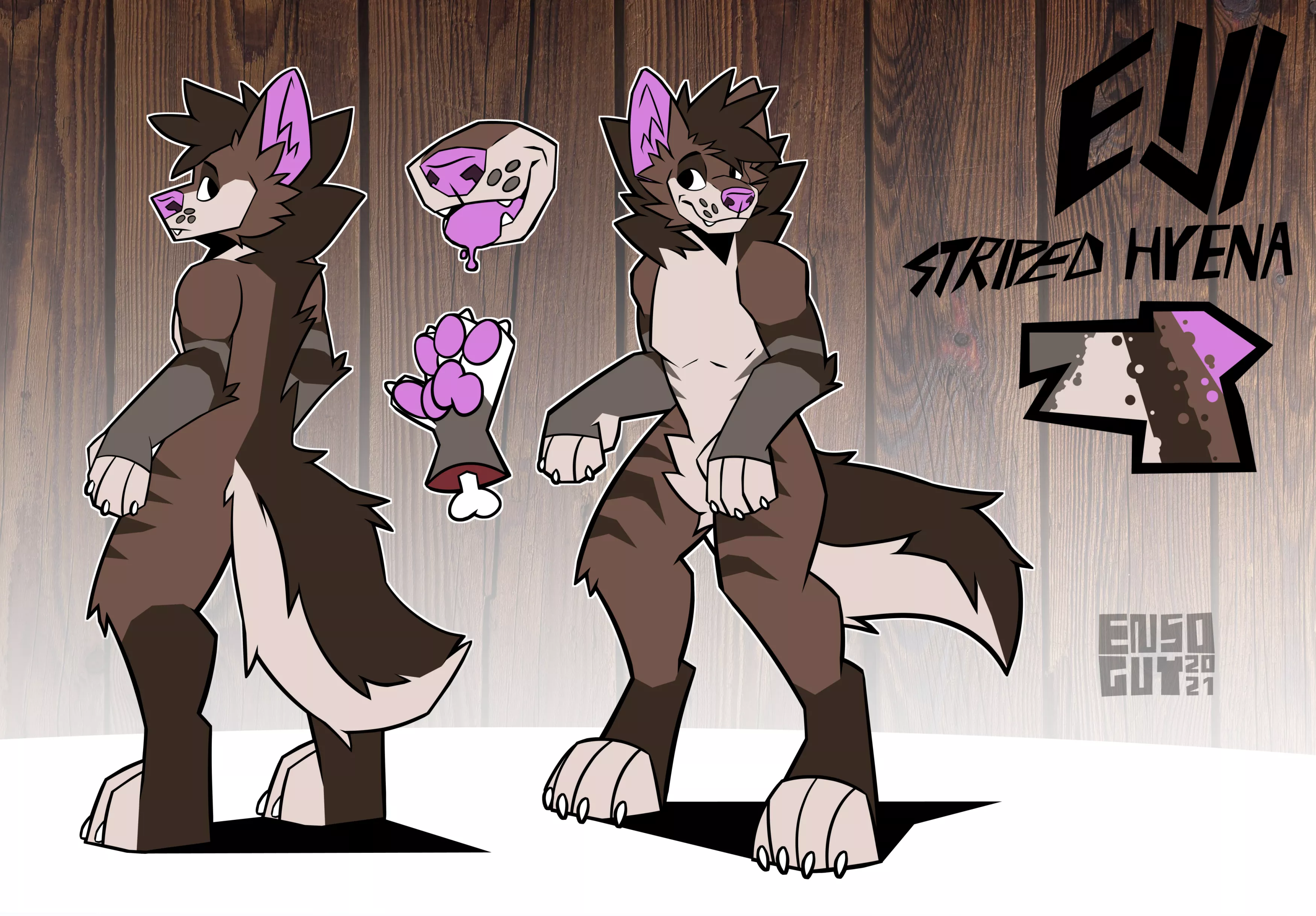 Stripey yeen (@ensoguy)