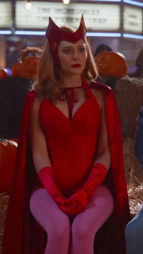 Stroking and showing off for elizabeth olsen