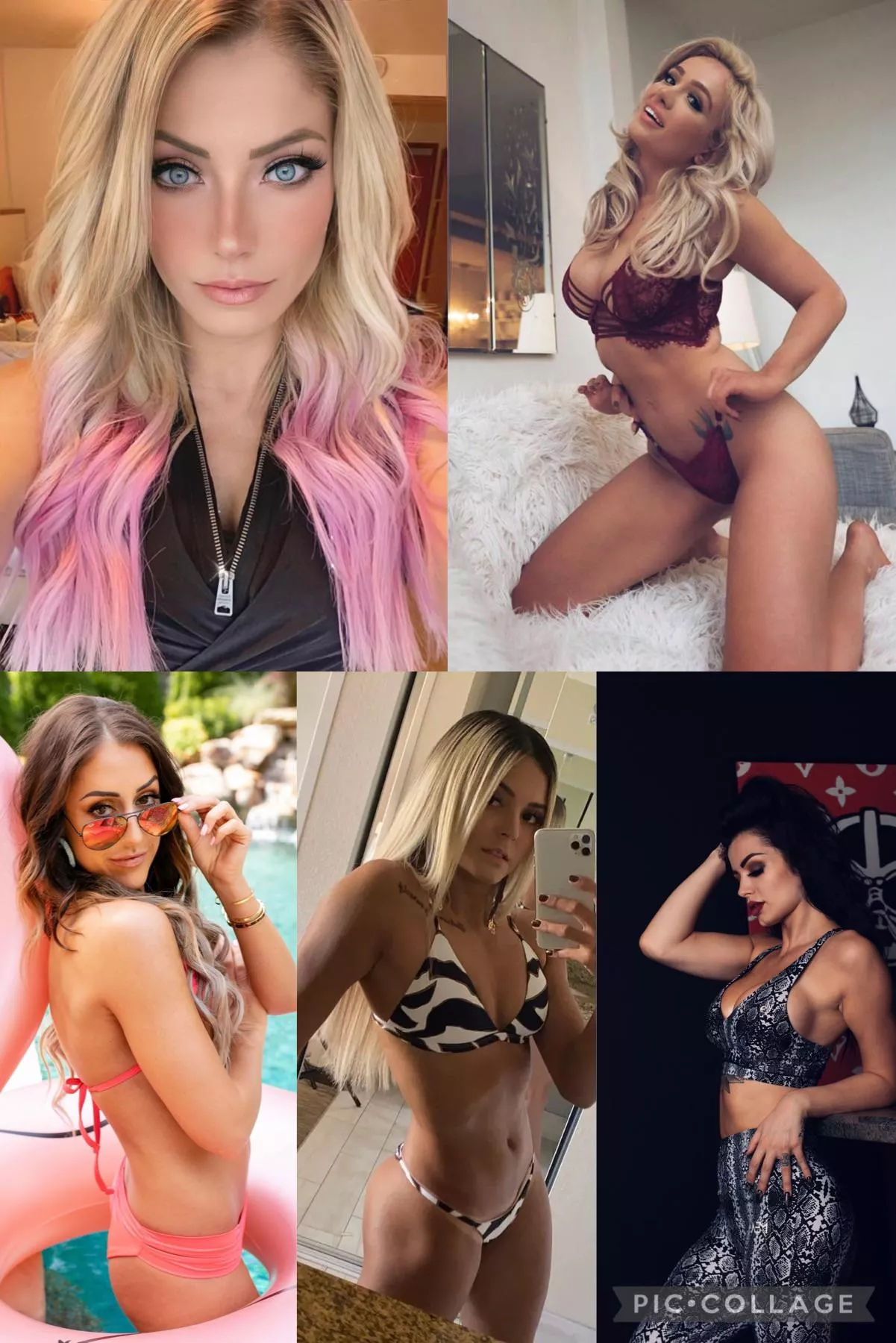 Stroking hard for these tight wrestling dommes! Alexa, Scarlett, Britt, Tay and Paige are all perfect! Stroking hard for these tight wrestling dommes! Alexa, Scarlett, Britt, Tay and Paige are all perfect!