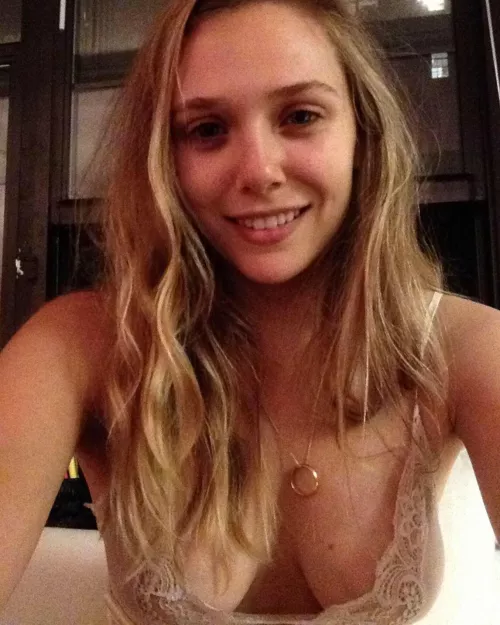 Stroking to superhero babes like Elizabeth Olsen just feels so good!! Especially when you have someone with you... Stroking to superhero babes like Elizabeth Olsen just feels so good!! Especially when you have someone with you...