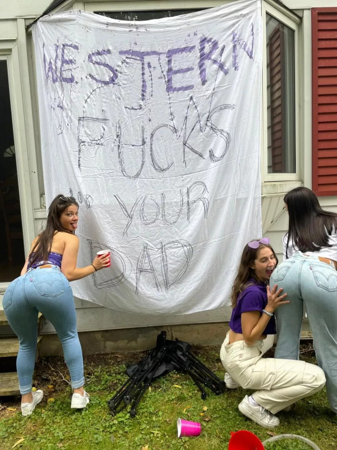 Strong preference for asses and your Dad