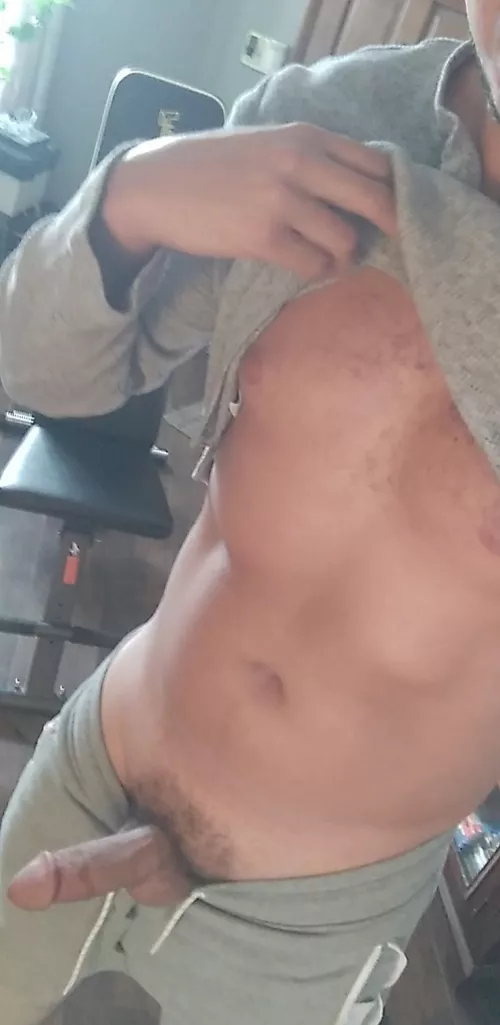 Suck my cock while I roll us a joint