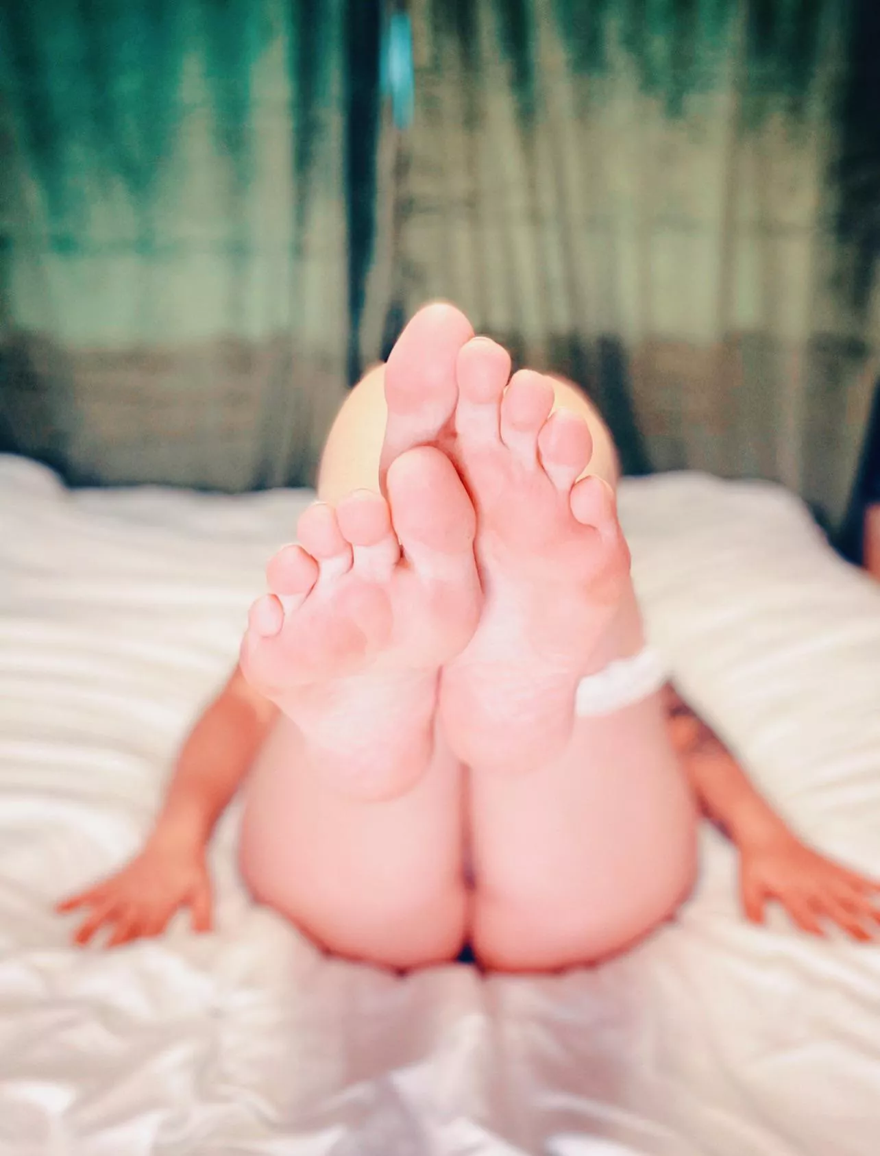 Suck my toes first Suck my toes first