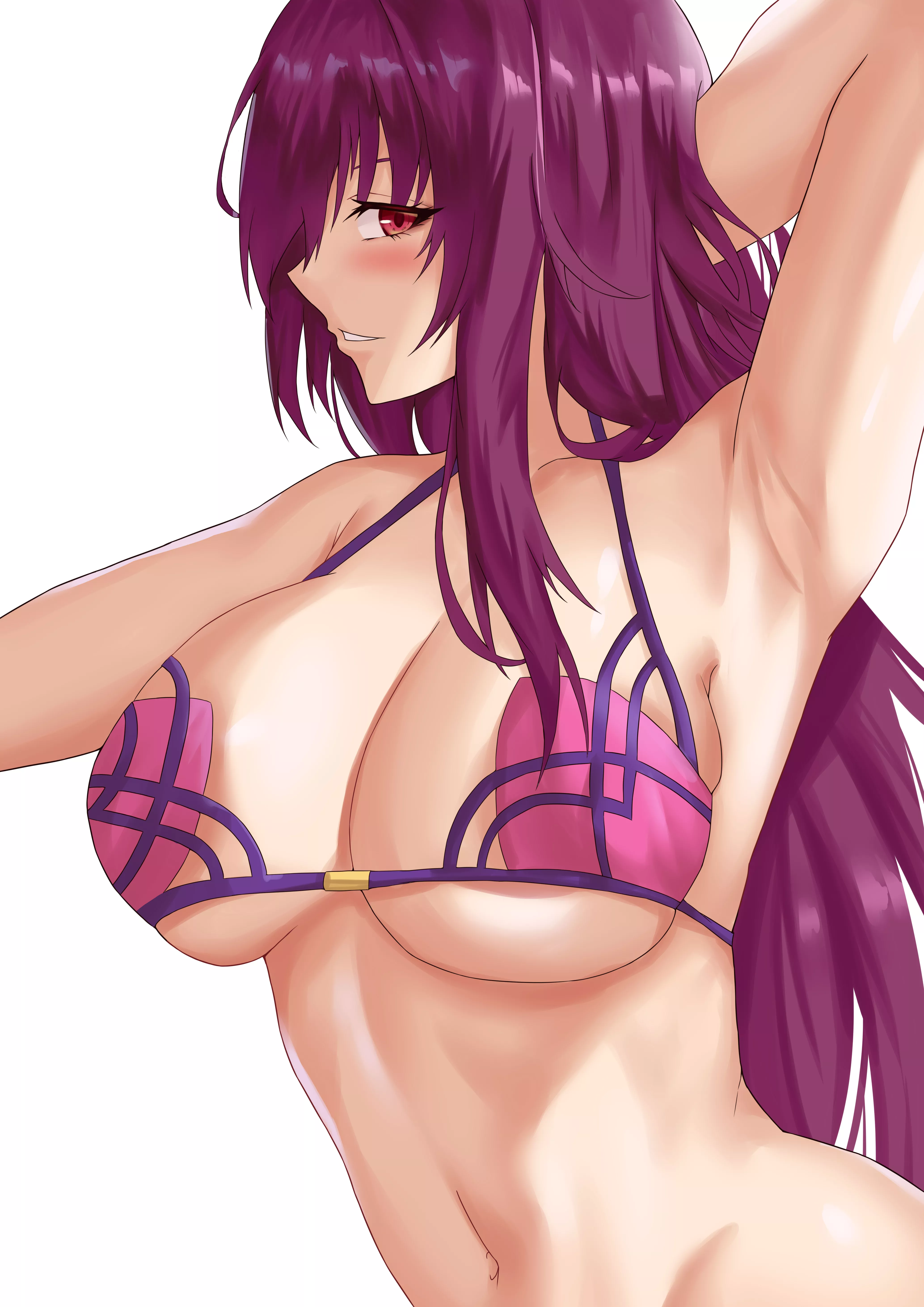 Sultry Swimsuit Scathach. Sultry Swimsuit Scathach.