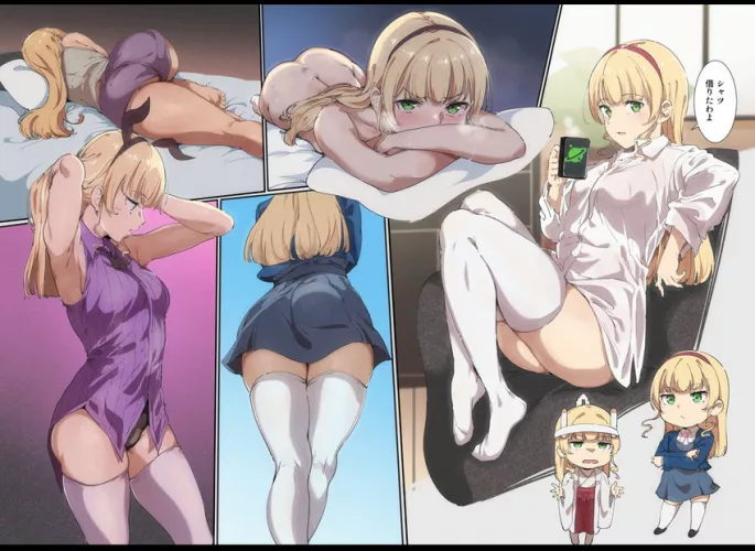 Sumire's thiccness looks great in any outfit Sumire's thiccness looks great in any outfit