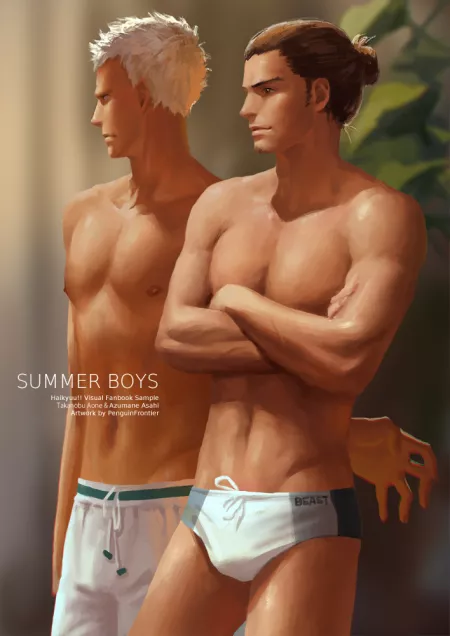 Summer Boys sample - Aone and Asahi, by PenguinFrontier Summer Boys sample - Aone and Asahi, by PenguinFrontier