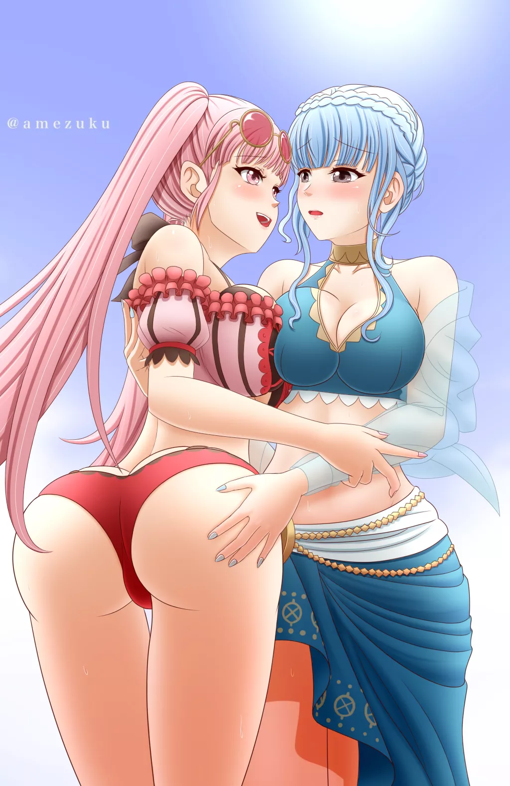 Summer Hilda & Marianne (by Amezuku) Summer Hilda & Marianne (by Amezuku)