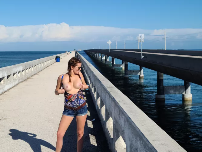 Suns out, tits out!