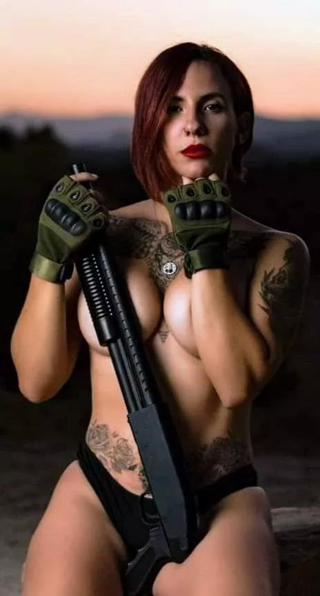 Sunset shotgun