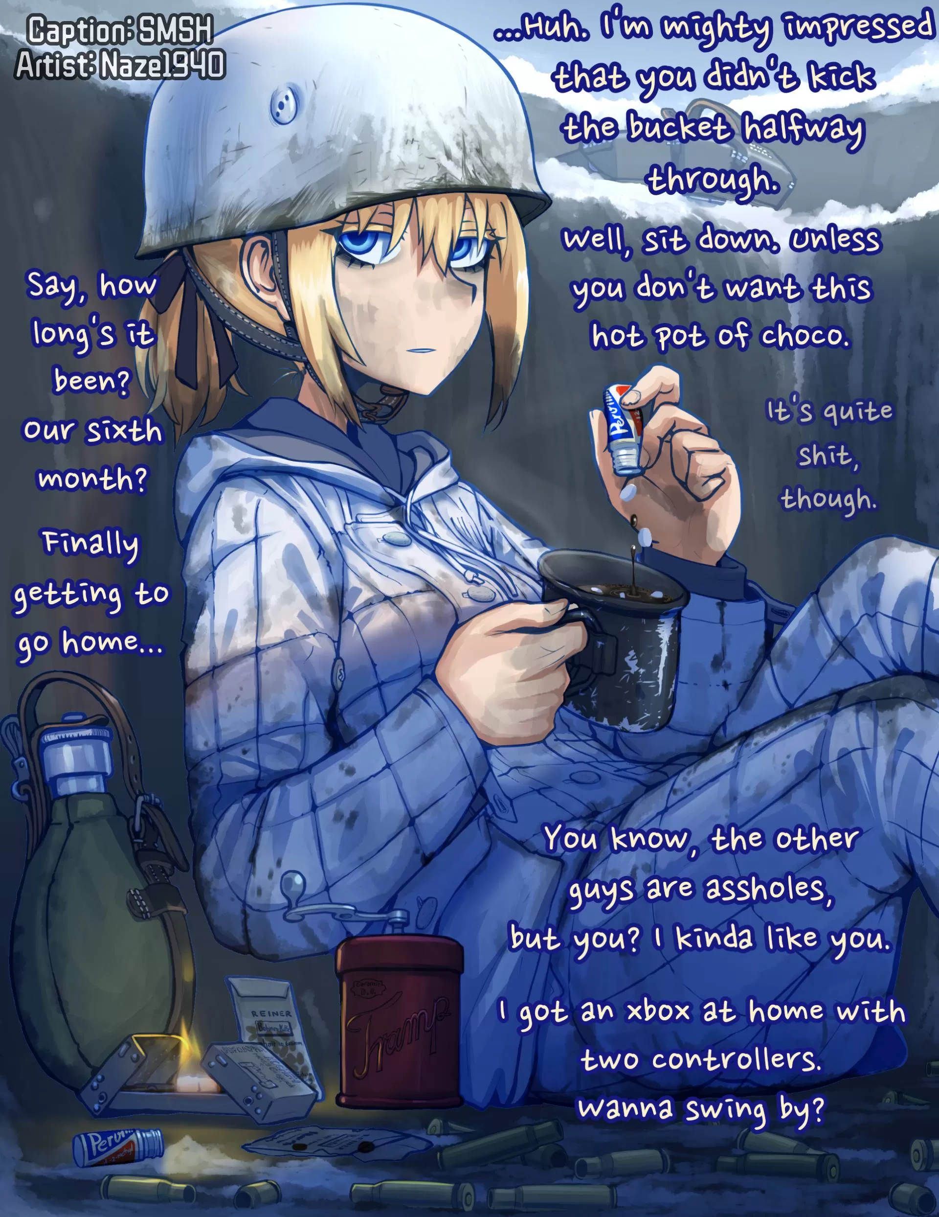 1920px x 2487px - Sup. Didn't die? [Military] [Getting To Go Home] [Banter] [Confession (?)] [ Hot Chocolate] [Shitpost] nudes : hentaicaptions | NUDE-PICS.ORG