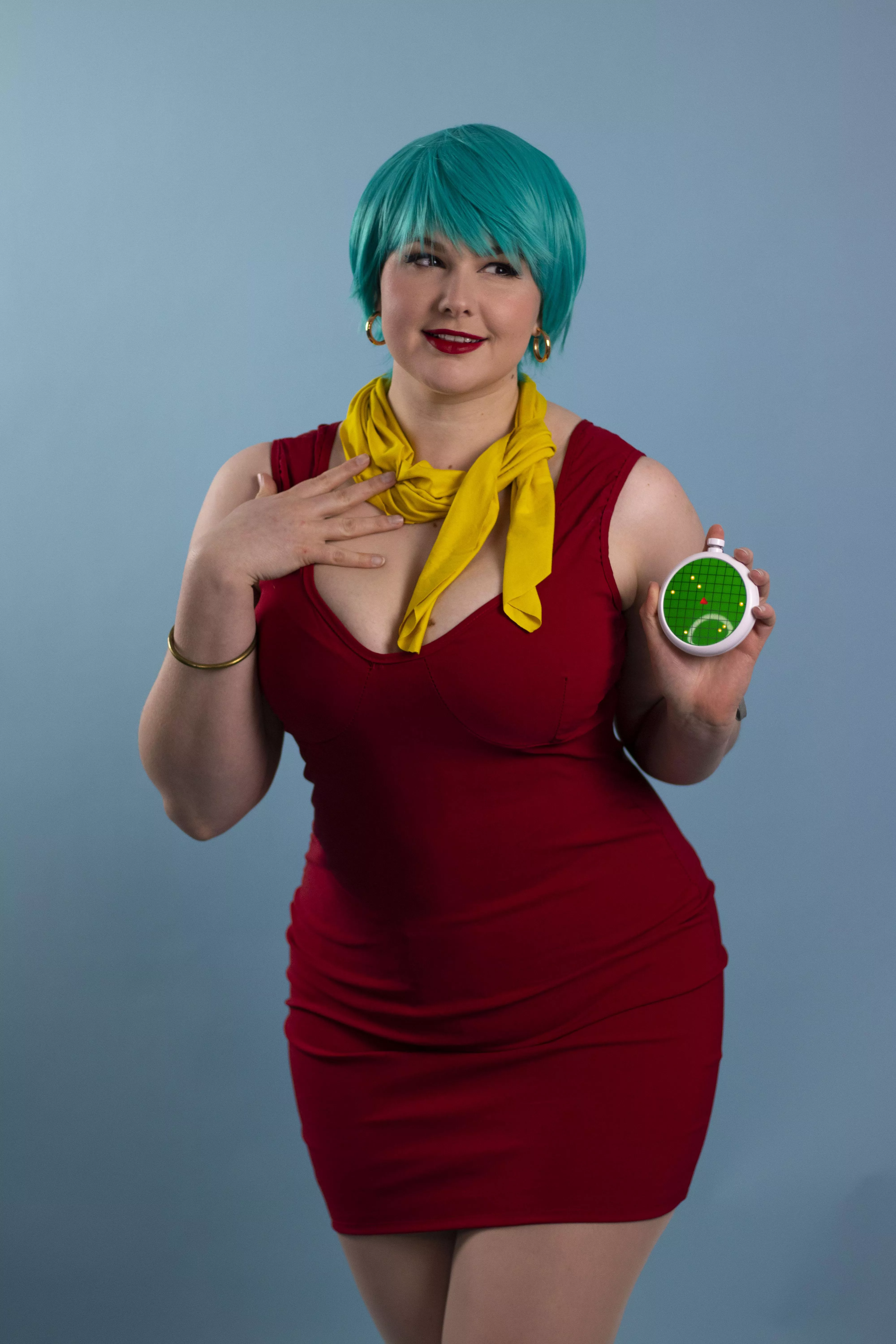 Super happy with my new Bulma Cosplay. Now I just need a Vegeta ? @kaylajeancosplay