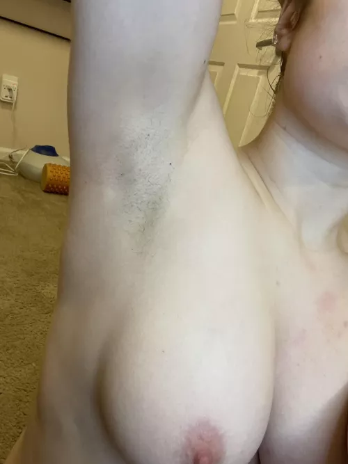 Super sweaty post workout