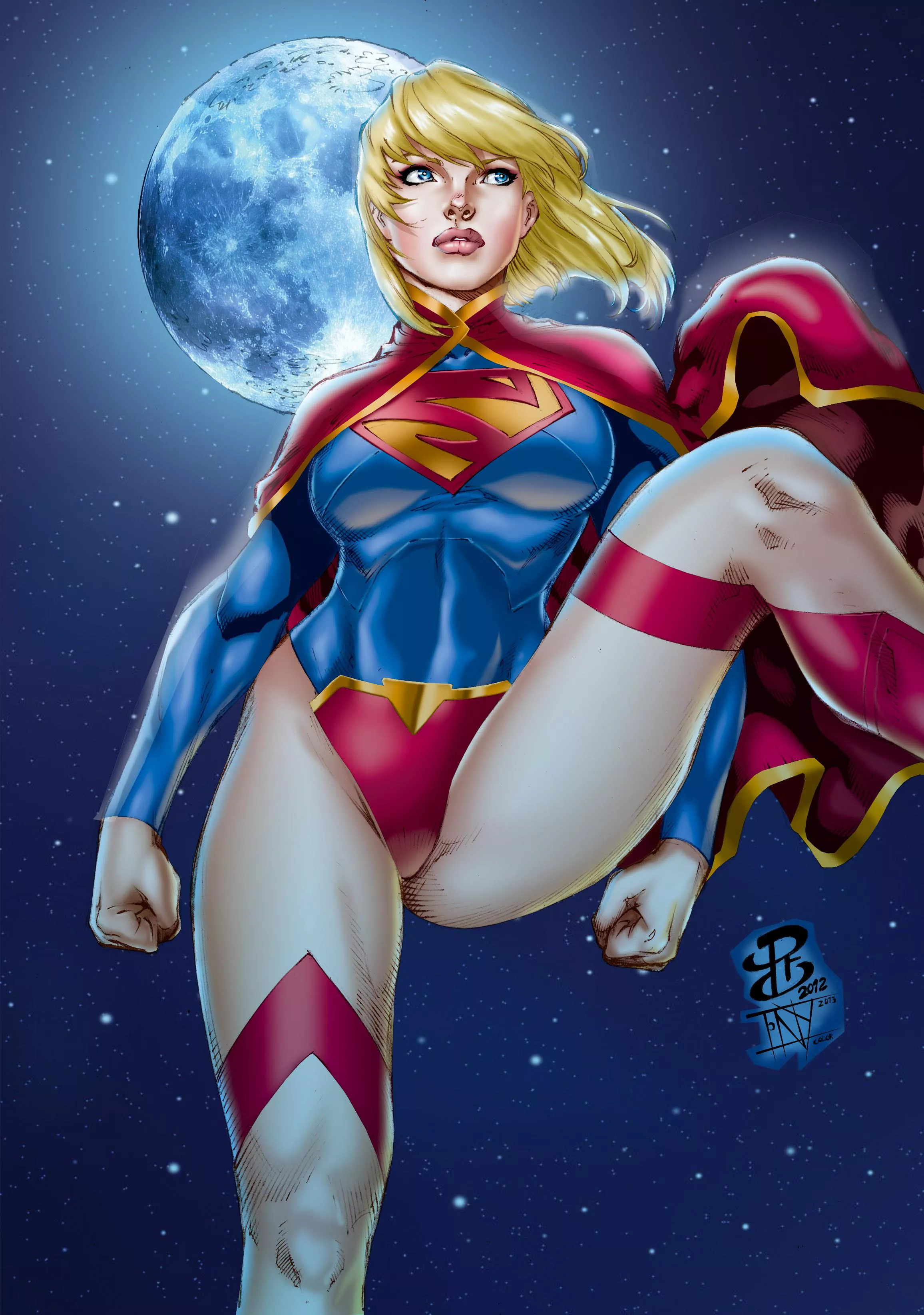 Sexy Supergirl Naakt