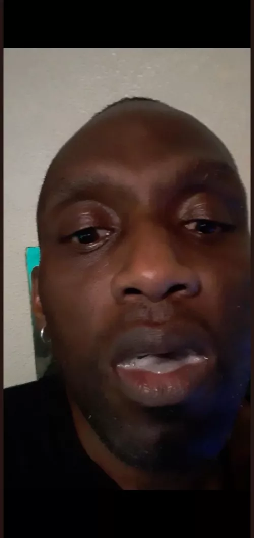 SWALLOWING HIS HOT LOAD