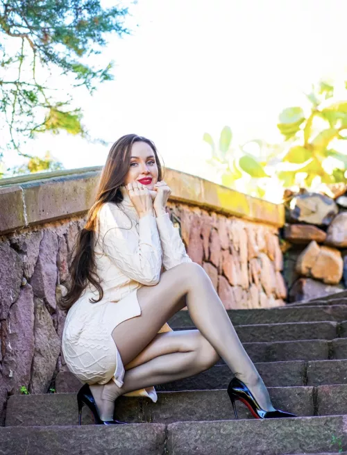 Sweater dress to keep me warm