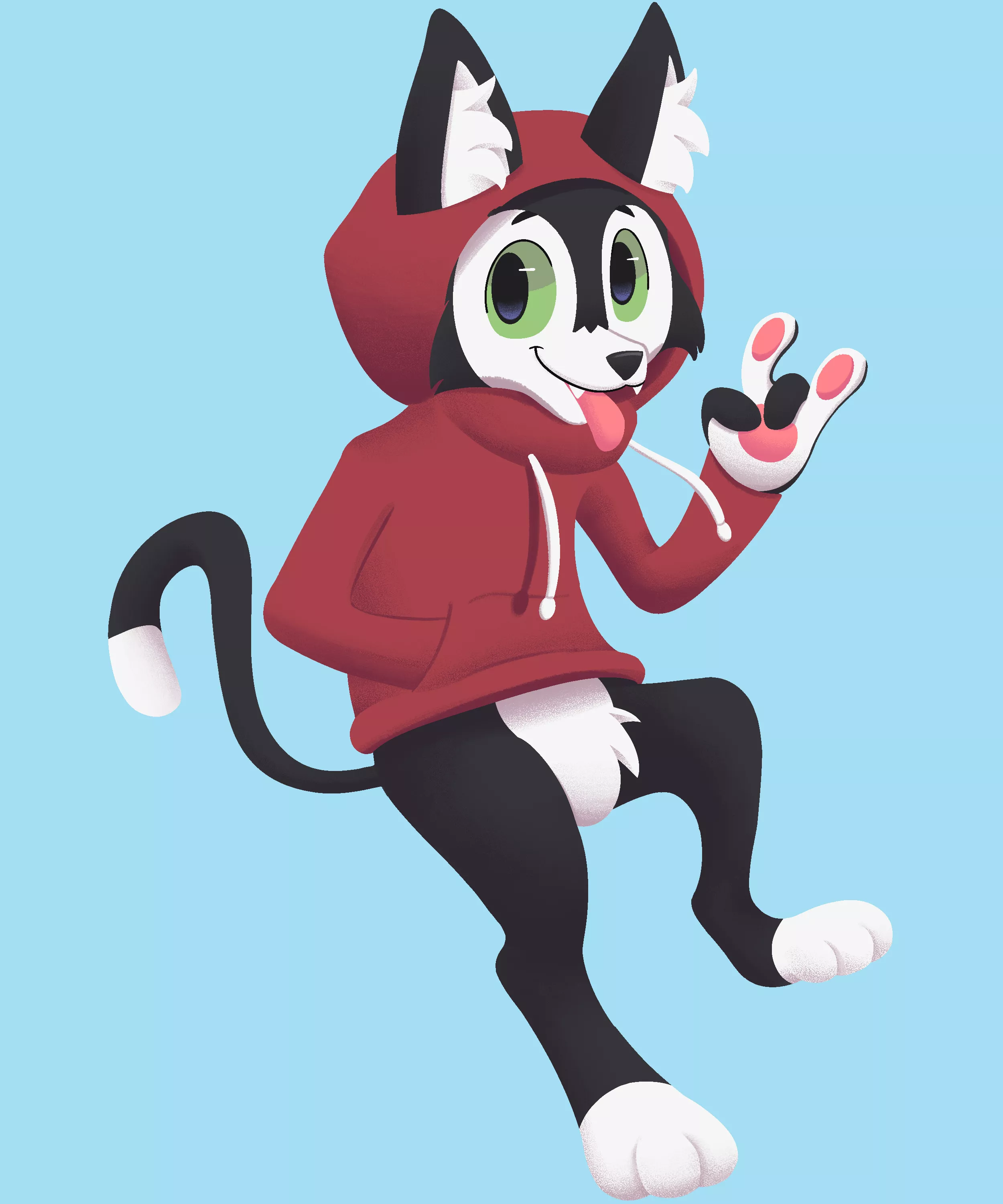 Sweater wearing tuxedo (by me)